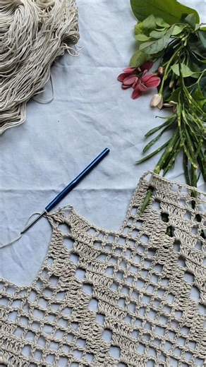 Crochet Table Runner #fyp #crochet #aesthetic #homedecor #tutorial #tablerunner #placemats