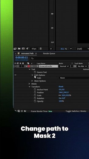 How to Animate a Path in After Effects Step-by-Step for Beginners!