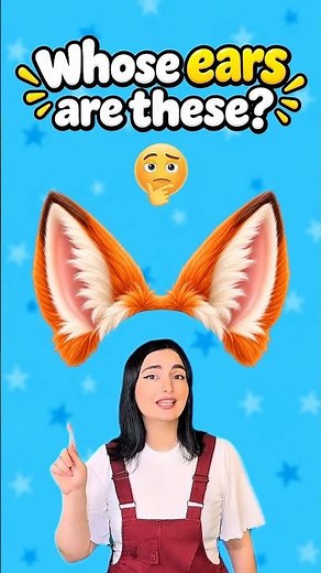 Whose Ears Are These? 👂🐰 Guess the Animal! 🦊🐘 A fun animal quiz for curious kids! #KidsQuiz
