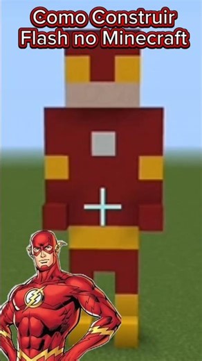 Como Construir Flash no MINECRAFT #minecraft