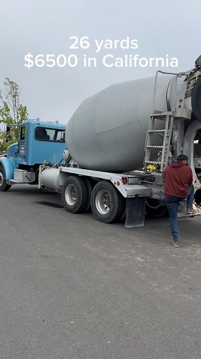 Tigran Gertz on Instagram: "26 yards of concrete in California will cost $6426. That’s $250 per yard"