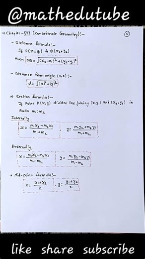 Handwritten notes therapy ✍️✨ All the geometry formulas you actually need. #StudyGram #dailytasks