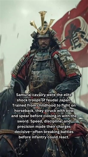 Samurai cavalry: speed, honor, and deadly precision.#Samurai #History #Japan #Warriors