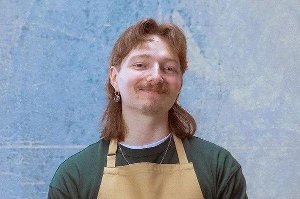 Despite a near chocolate-cake-catastrophe, Iain received great praise for his showstopper