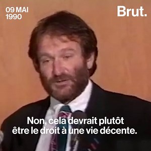 1.2M views · 6.8K reactions | Aider les personnes sans-abri, c’était l’un des nombreux combats de Robin Williams. Il est décédé il y a 4 ans aujourd’hui. | Brut | Facebook