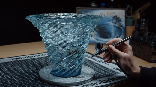 22K views · 416 reactions | We wanted to recreate one of the most powerful movie scenes ever — the final battle between the Black Pearl and the Flying Dutchman. Two ships, a roaring vortex, and chaos frozen in resin. This one took weeks, but it was worth it. | minibricks.co | Facebook