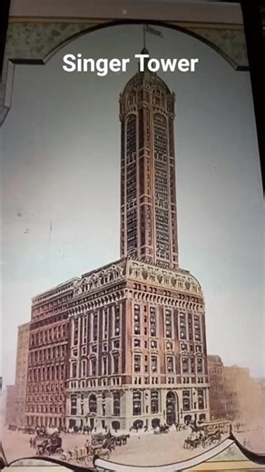 New York City lost the iconic skyscraper Singer building