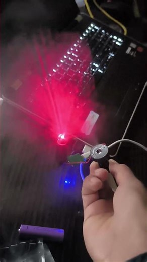 How Mist maker works with Laser #iot #tech #viral #arduino