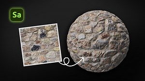 How to Make a PBR Material With a Single Photo in Substance Sampler