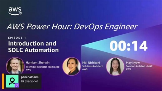 AWS Power Hour: DevOps Engineer Professional | S1 E1 | Introduction and SDLC Automation