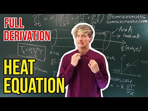 Oxford Calculus: Heat Equation Derivation