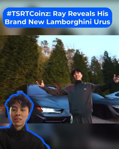 The Shade Room Teens on Instagram: "#TSRTCoinz: #Ray pops out after cashing in full on a blacked out Lamborghini Urus 🚗 🖤(✍🏾: #TSRStaffTC)"