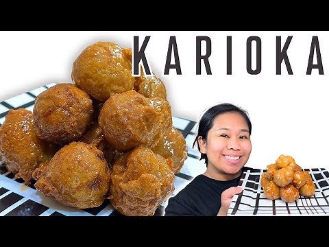 SIMPLEST Karioka Recipe | Filipino Dessert | Filipino Snacks