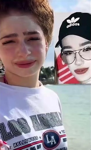 She looks like James Charles