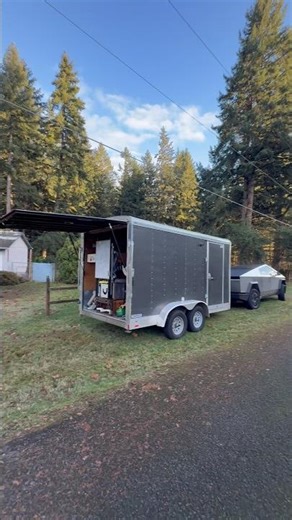 Custom Gutter Trailer Conversion #gutterall #guttermachine #diy #guttermaintenance