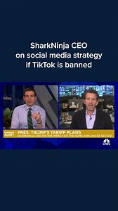 2.6K views · 12 reactions | SharkNinja CEO Mark Barrocas discusses the company’s quarterly earnings results and the potential impact of a TikTok ban on the company’s marketing strategy. Watch more: cnb.cx/4hzCvcM | CNBC | Facebook