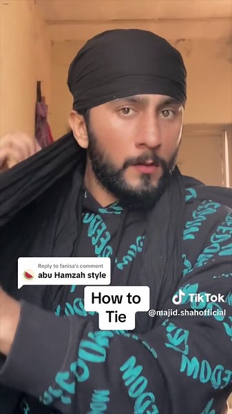 How to Tie a Shemagh Head Wrap - Step-by-Step Tutorial