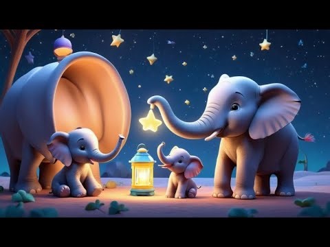 Majestic Elephants Go Trumpet Trumpet Trump | English Nursery Rhyme | Kids Songs | Baby Music