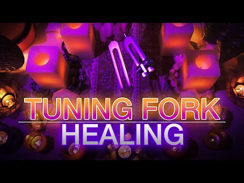 Tuning Fork Healing - 528Hz & 432Hz Tuning Forks (No Talking) Sleep | Meditation | Study | Healing