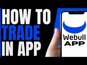How To TRADE On Webull Mobile (QUICK & EASY) 2026