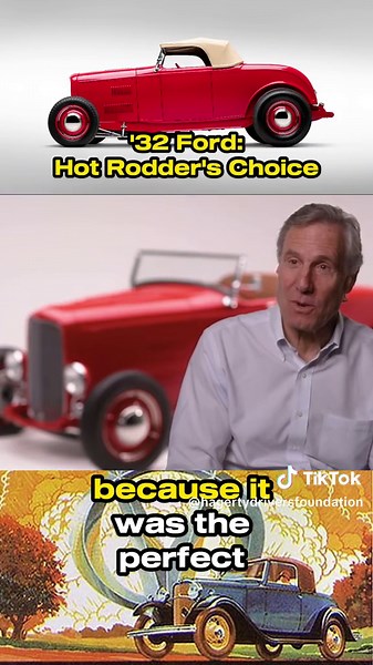 Have you ever wondered how the 1932 Ford became such an iconic hot rod? The '32 Ford featured a new flathead V-8, an engine type previously only seen in higher-priced cars, plus sleek styling and an affordable price. This, combined with the booming post-WWII American economy made these cars very affordable to the young car enthusiast, cementing the '32 in history as a hot rodding icon. Want to learn more? Watch the full documentary on YouTube: