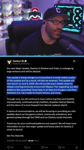 Bungie Has Given Up On Destiny... #destiny2 #shorts