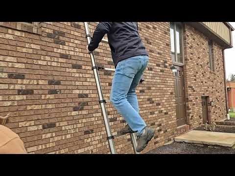 Telescoping Ladder 16.5 FT Collapsible Extension Ladder