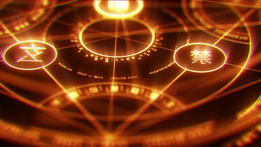 AE模板- 奇幻魔法阵能量标志LOGO动画 Magical Logo Reveal