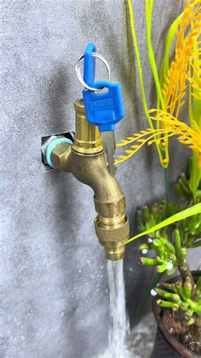 Household stainless steel one-in-two-out dual control angle valve faucet three way diverter