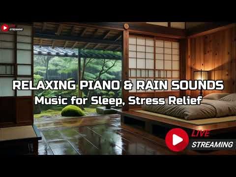Relaxing Sleep Music + Insomnia | Rain Sounds for Stress Relief, Anxiety - FALL INTO SLEEP INSTANTLY