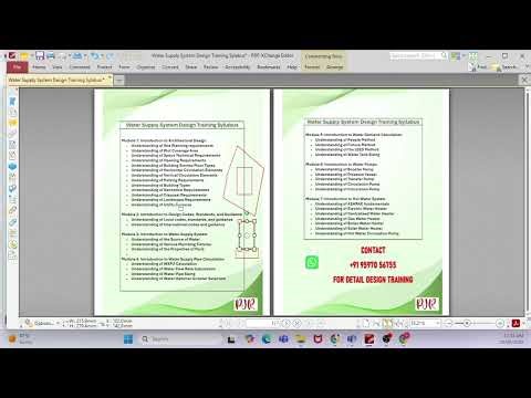 Overview of Water Supply design