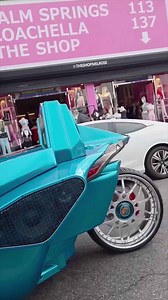 Custom slingshot 🔊 on 22’s Forgiatos riding