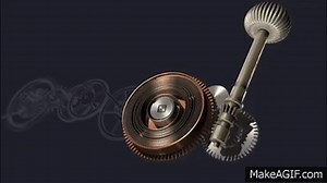 How a mechanical watch works on Make a GIF