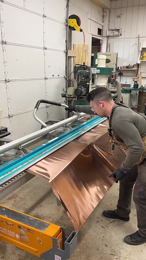 Bending the copper for the range hood. Talk about a whole new learning experience for me. #customkitchen #woodworking #wood #handmade #woodworker #woodwork #diy #design #interiordesign #homedecor #furniture #wooddesign #carpentry #woodcraft #woodshop #handcrafted #maker #interior #custom #woodworkersofinstagram #tools #woodworkingcommunity