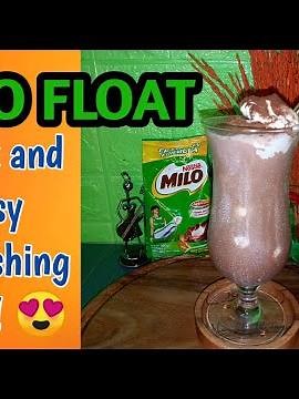 HOW TO MAKE MILO FLOAT | Quick and Easy to make