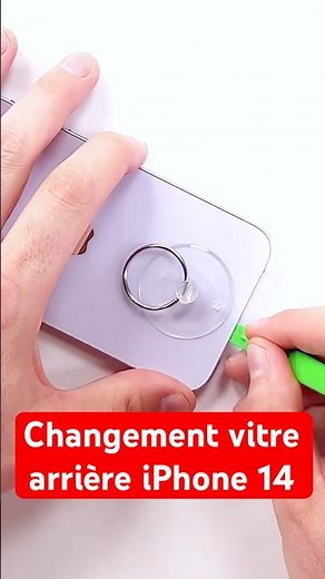 Replace iPhone 14 back glass with logo!