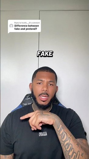 Difference between “fake” and “pretend” in ASL #asl #funny #signlanguage