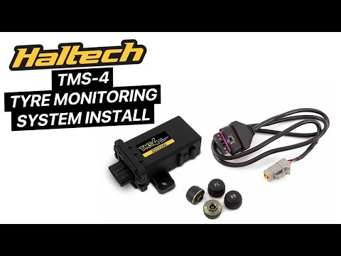 ‪@haltech‬ TMS-4 Tyre Monitoring System Install