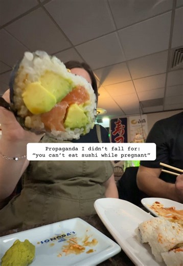 This is going to ruffle some feathers lol. Low mercury sushi from a reliable, high quality source can be a huge win during pregnancy. Fish like salmon are rich in DHA and omega-3s, which support baby’s brain, eye, and nervous system development and can also help with inflammation and mood for mom. In the US, pregnant women are often told to avoid raw fish mainly due to concerns around foodborne illness like listeria. While those risks are real, they’re not exclusive to sushi. Listeria outbreaks 