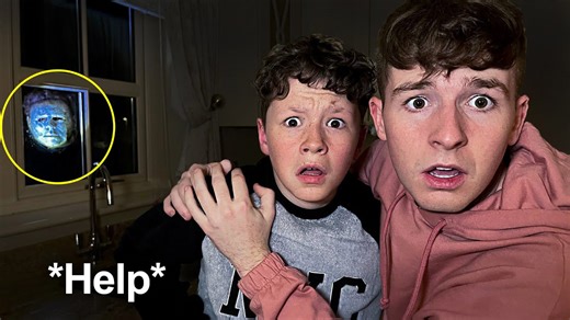 Scary reveal shows a stranger is spying on a family home