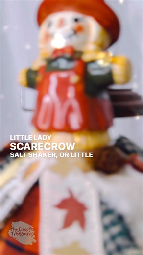 30K views · 491 reactions | Salt shaker or tassel topper?? You decide! Which would you prefer?? Isn’t this one sooo cute?! Omg! #saltshakertassels #crackerbarrel #scarecrow | My Eclectic Treasures | Facebook