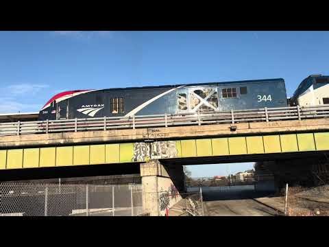 Amtrak train 19 the southbound Crescent departing Atlanta GA