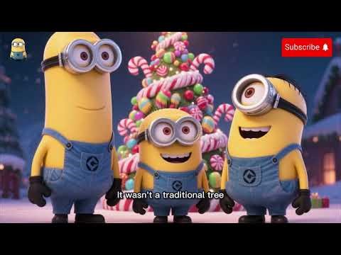 Minion's Preparing for Xmas Decorating Xmas Tree - Bedtime Goodnight Story