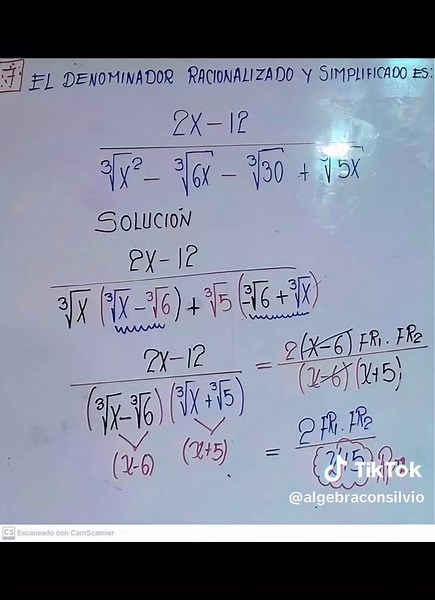Resolución del Segundo Examen de Álgebra CEPRU 2025 II