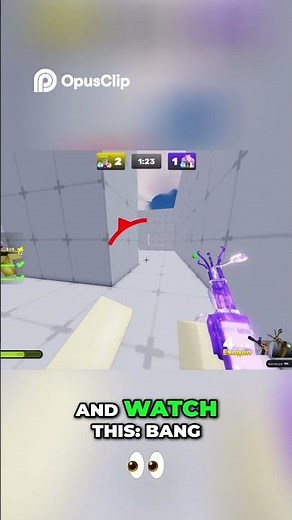 Insane Gun Play Around Corners & Triple Kills! #roblox