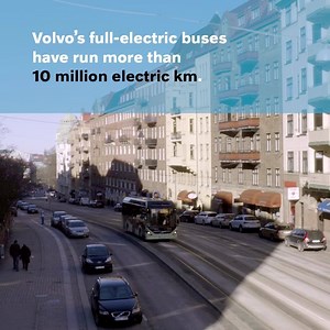 51K views · 604 reactions | 10 million electric kilometers! Another milestone achieved in the journey towards Zero City. | Volvo Buses | Facebook