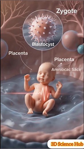 Human Reproduction 3D Animation || Biology Shorts