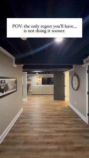 Putting off your basement is the regret everyone admits after they see what we can do. More space. More value. More reasons to stay home. Get it done now so you’re not saying “should’ve done this years ago.” 🔥🏠 #MatrixBasements #WeFinishBasements #BasementUpgrade #BasementDesign #HomeRenovation #ForeverWallSystem #BasementInspo #RenovateSmart | Matrix Basement Finishing