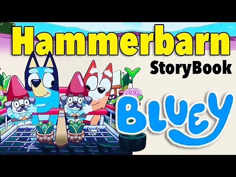 Bluey Read Along Storybook 📖 Read Aloud Stories for Kids | Hammerbarn