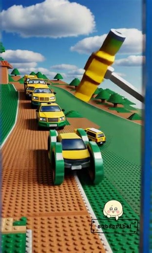 Ultimate BeamNG Crash Test! Dummies vs Reality 👨Roblox Style ‍🔧😱045 #Destruction #Simulation #Min